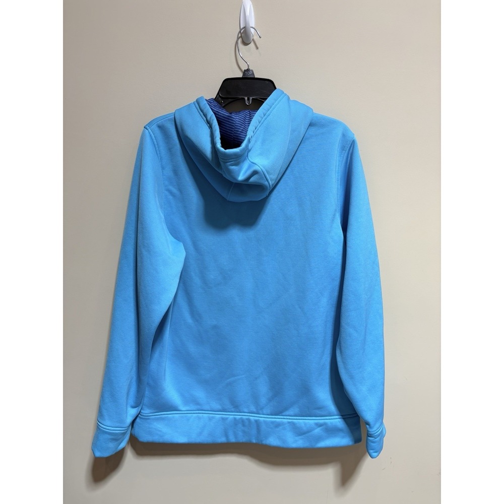 Under Armour Men's Blue Fleece Loose Fit Pullover Hoodie Size M - Picture 2 of 8